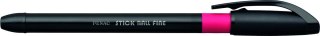 Długopis stick ball fine wkład czerwony Penac (jba340102f-04)
