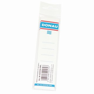 Etykiety opisowe do segregatora biały [mm:] 28x153 Donau (8350920-09PL)