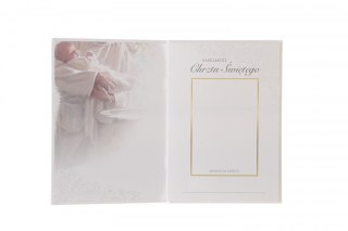 Kartka składana B5 Chrzest Kukartka (PMB PR-0005)