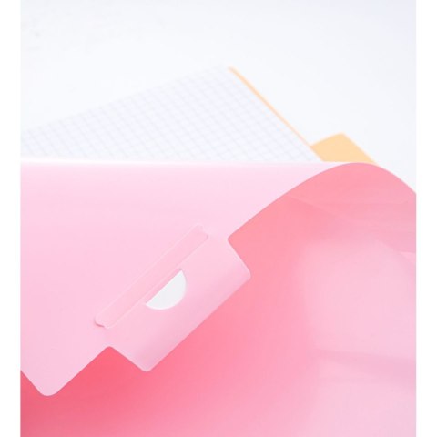 Kołozeszyt (kołonotatnik) B5 pastel 200k. 80g krata Astrapap (107023002)