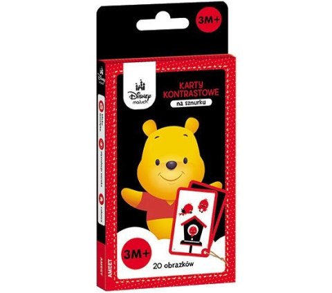 Książeczka edukacyjna Disney Maluch. Karty kontrastowe Ameet (KONX 9202)