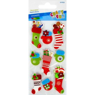 Naklejki świąteczne Craft with Fun (480414)