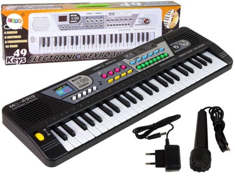Organy Keyboard MQ4919 Mikrofon Organki 49 Klawiszy Lean (14615)