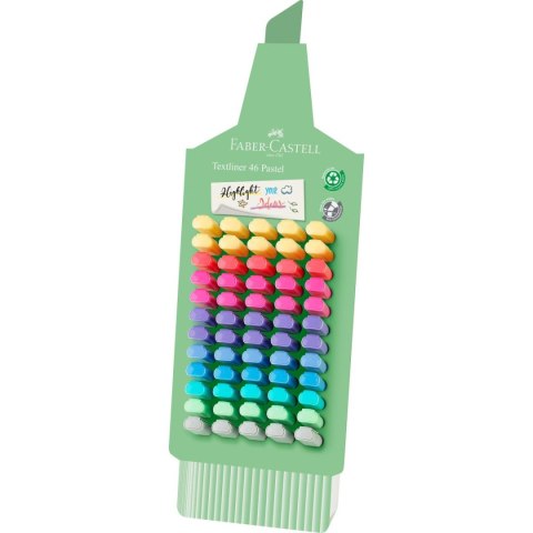 Zakreślacz Pastel wkład mix 1,0-5,0mm Faber Castell (254633)
