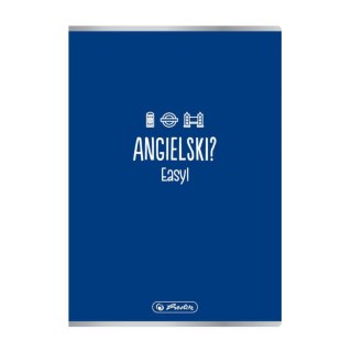 Zeszyt A5 Jęz. Angielski 9577388 60k. krata Herlitz (400197993)