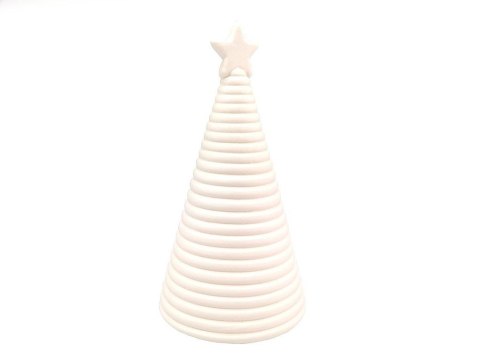 Figurka choinka ceramiczna led 21cm One Dollar (371347)