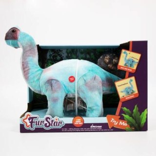 Figurka dinozaur pluszowy niebieski na radio Icom (7163820)