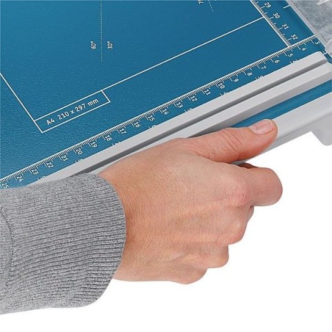 Gilotyna A4 502 niebieski 8k. [mm:] 420x175 Dahle