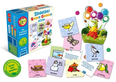 Gra karciana ZAGADKI SMOKA OBIBOKA NIEBIESKI ZAGADKI SMOKA OBIBOKA NIEBIESKI Granna