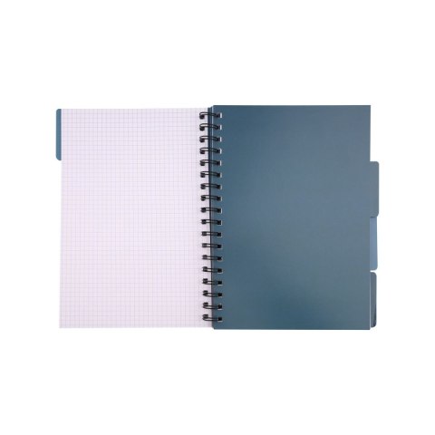 Kołozeszyt (kołonotatnik) B5 monokolor 96k. krata Beniamin (5337)