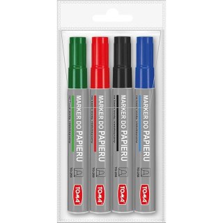 Marker specjalistyczny wkład mix okrągła końcówka Toma