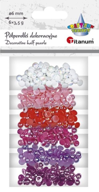 Perełki Craft-Fun Series mix Titanum (set1)