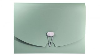 Teczka z przegródkami A4 kolor: zielony 13 przegródek Biurfol (THM-A4-03)