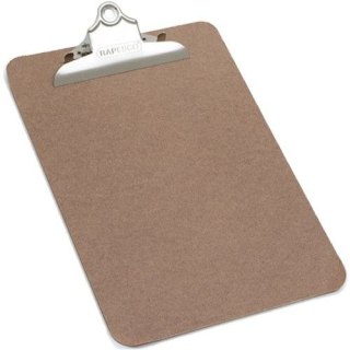 Deska z klipem (podkład do pisania) A4+ BRĄZOWA brązowy Rapesco