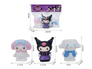 Figurka piszczki zwierzaki 3 szt. Bigtoys (BPI7089)