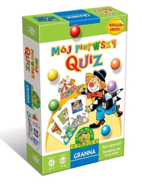Gra logiczna Mój pierwszy Quiz 2020 Granna