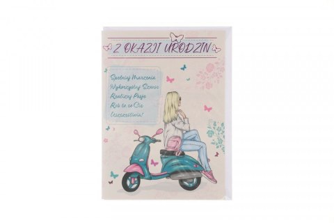 Kartka składana B6 Happy Urodzinowy dziecięcy Ev-corp (STKH-016)