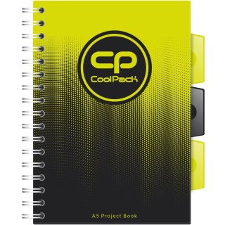 Kołozeszyt (kołonotatnik) A5 CoolPack OCEAN 200k. KRATKA Patio (03005CP)