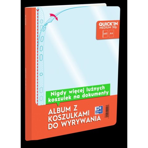 Koszulki na dokumenty krystaliczna A4 kolor: bezbarwny typu U 50 mic. Oxford (85258897)