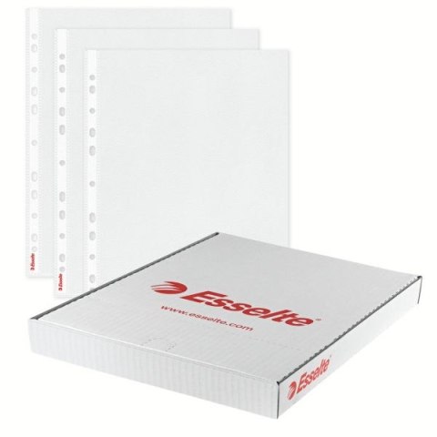 Koszulki na dokumenty krystaliczna krystaliczna A4 kolor: przezroczysty typu U 40 mic. Esselte (13089)