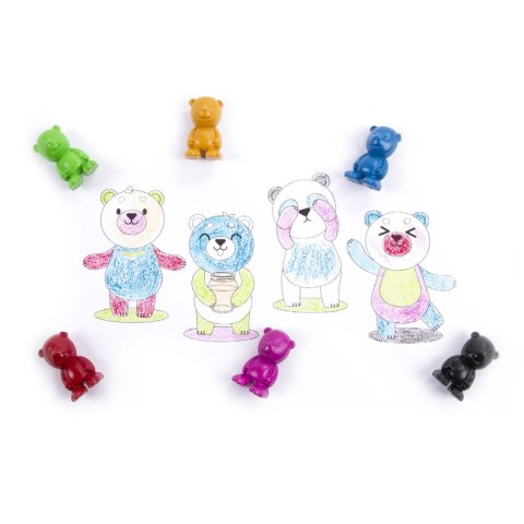 Kredki świecowe Kidea KMNR6KKA Derform