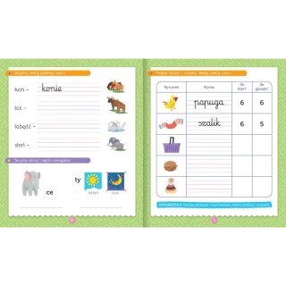 Książka dla dzieci Ortografia dla klas 1-3. Ścieralny pisak