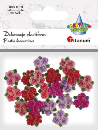 Ozdoba akrylowa Craft-Fun Series róże Titanum (25HH001)