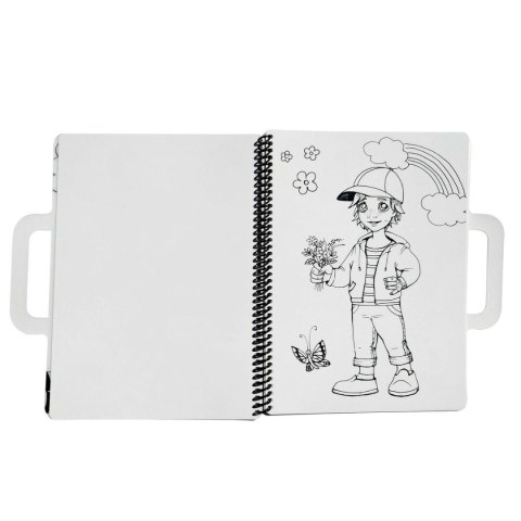 Podkład na biurko FUNNY MAT white KSIENICZKA do kol.POGODA sfu1164 biały polipropylen PP [mm:] 160x210 Strigo (8681379311649)