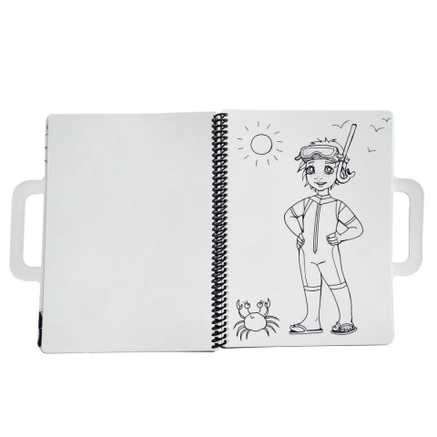 Podkład na biurko FUNNY MAT white KSIENICZKA do kol.POGODA sfu1164 biały polipropylen PP [mm:] 160x210 Strigo (8681379311649)