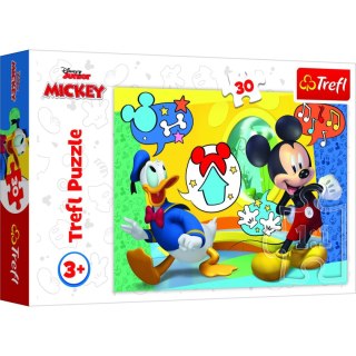 Puzzle Myszka Miki i Wesoły Domek 30 el. Trefl (18289)