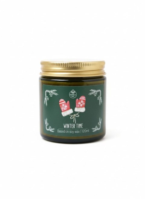 Świeczka ozdobna Smell me Winter Time 120 ml zielona Pavoncella (5906492907801)