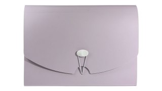 Teczka z przegródkami A4 kolor: różowy 13 przegródek Biurfol (THM-A4-01)