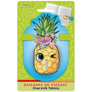 Zakładka do książki znacznik tekstu ananas Henry (5905701484560)