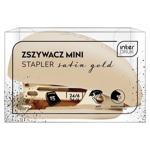 Zszywacz Satin Gold mix 15k Yn-teen