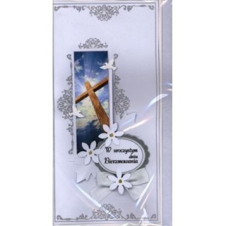 Kartka składana DL ręcznie zdobiona Wydawnictwo Mates