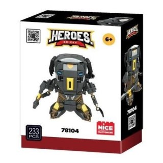 Klocki konstrukcyjne Heroes! Hunter 200el. Nice Group (1048)