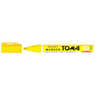 Marker olejowy wkład żółty neonowy 2,5mm okrągła końcówka Toma (TO-440 0 6)
