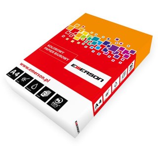 Papier kolorowy A4 kolorowy pomarańczowy, A4 pomarańczowy 80g [mm:] 210x297 Emerson (xem408021)
