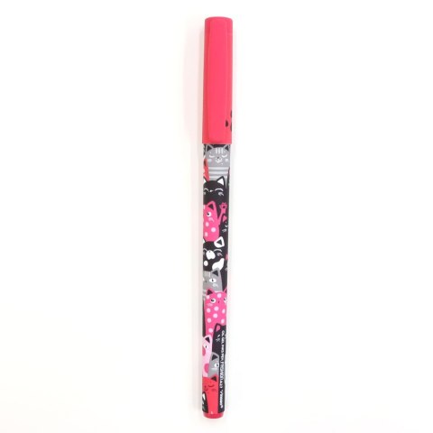 Długopis olejowy Fashion A27 KOTY wkład niebieski 0,7mm Vinson