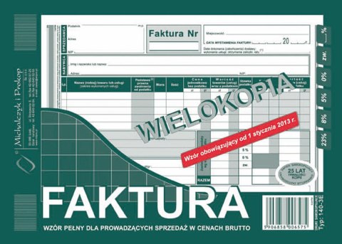 Druk samokopiujący A5 S wiel. 80k. Michalczyk i Prokop (140-3E)