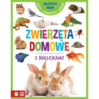 Książeczka edukacyjna Wszystko wiem! Zwierzęta Zielona Sowa