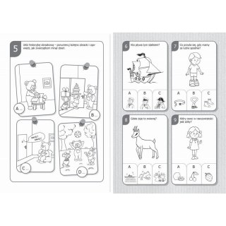 Książka dla dzieci QUIZY PRZEDSZKOLAKA.