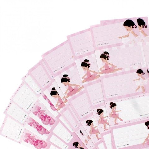 Naklejka na zeszyt Balerina Starpak (536029)