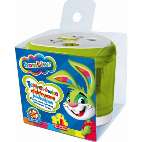 Temperówka elektryczna 2 otwory mix Bambino