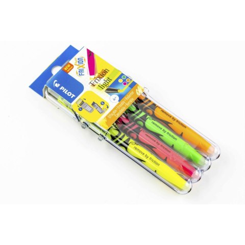 Zakreślacz Frixion LIGHT 4 szt wkład mix 4,0mm Pilot