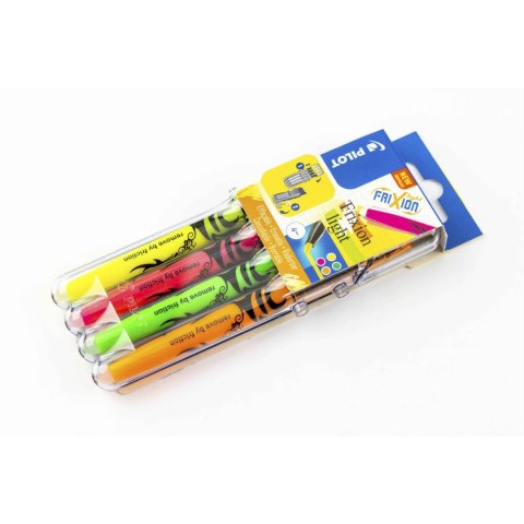 Zakreślacz Frixion LIGHT 4 szt wkład mix 4,0mm Pilot