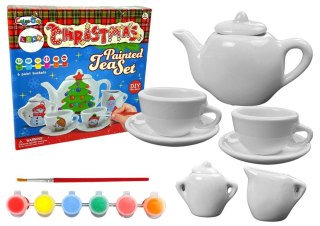 Zestaw kreatywny dla dzieci Świąteczny Zestaw Kreatywny DIY Malowanie Porcelany Lean (10897)