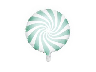 Balon foliowy cukierek miętowy 45 cm 18cal Partydeco (FB20P-103)