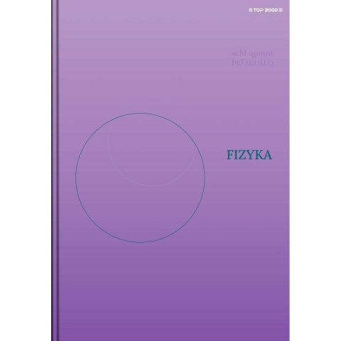 Brulion A5 tematyczny fizyka 80k. 70g krata Top 2000 (400168955)
