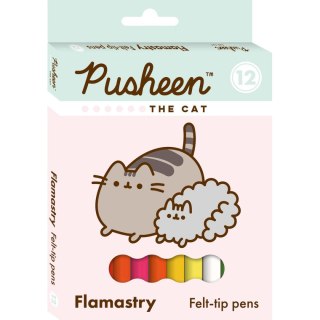 Flamaster pusheen 12 kol 12 kol. Bambino